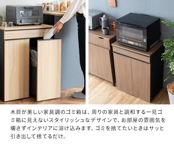 分別ドロワーダストボックス NotT ノット DB-F2200 幅60cm 奥行42cm 高さ80cm