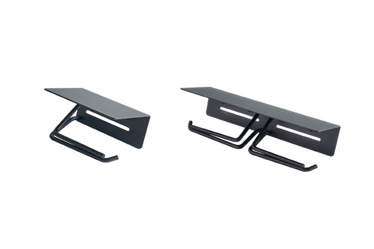 AXCIS アクシス ペーパーホルダー put プット アイアン HS3498 HS3500 1連 2連 シングル ダブル トイレットペーパーホルダーカバー 鉄製 DIY 日曜大工 リフォーム スチール ブラック トイレ収納 スリム コンパクト ストック 高級感