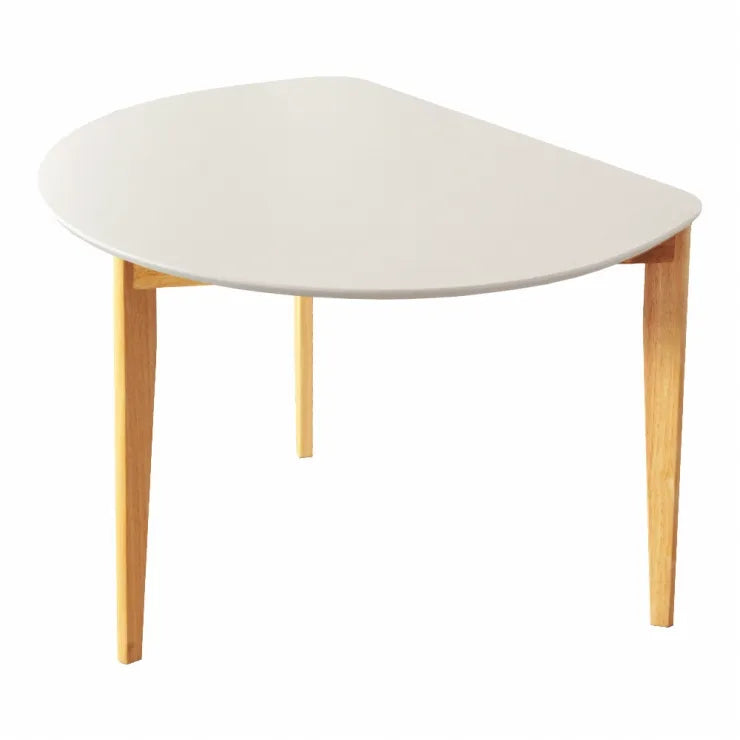 Table pliante MT-6866 Largeur 105 cm Profondeur 55 cm Hauteur 32 (7) cm Table centrale pliante Table en bois marron naturel Fer massif Table de café rétro Table en bois Moderne Scandinave Élégant Mignon Industriel