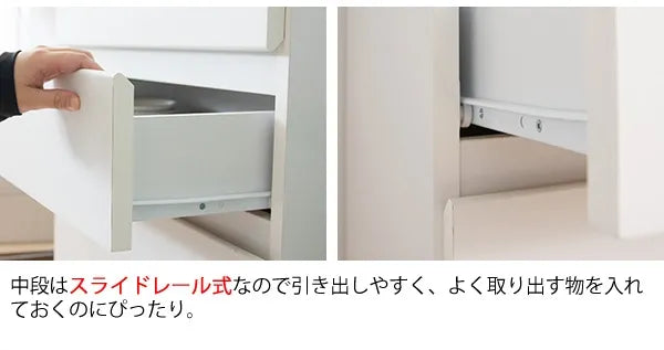 キッチンチェスト Semplice センプリチェ KC-206 幅60.2cm 奥行き42.5cm 高さ85cm
