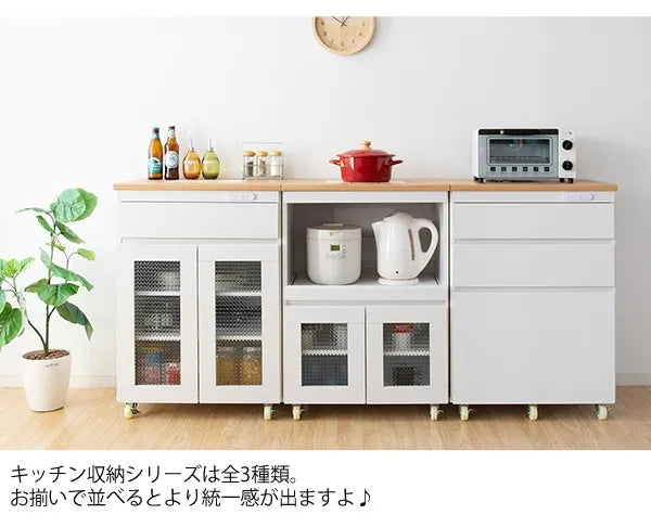 キッチンチェスト Semplice センプリチェ KC-206 幅60.2cm 奥行き42.5cm 高さ85cm