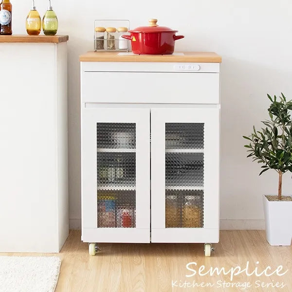 キッチンキャビネット Semplice センプリチェ KC-207 幅60.2cm 奥行き42.5cm 高さ85cm