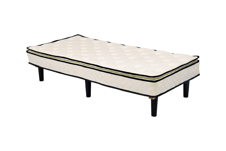 ポケットコイルマットレスベッド KMB-3108 幅95cm 奥行き195cm 高さ46cm