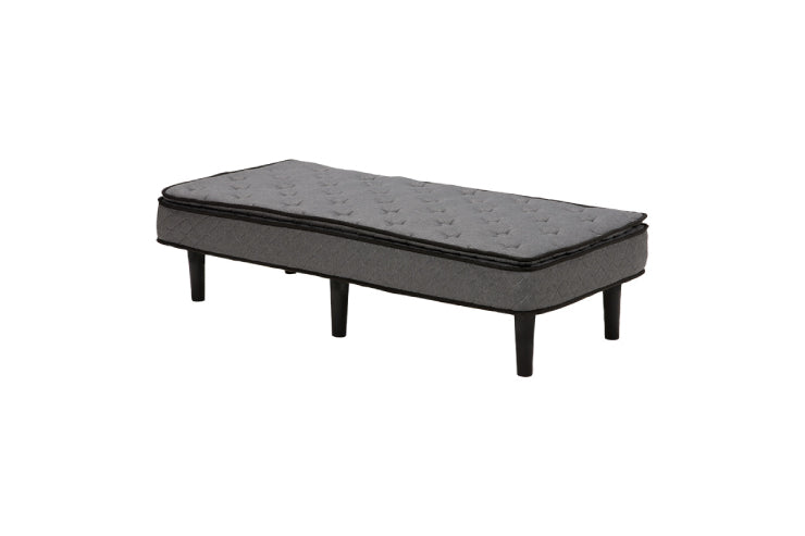 ポケットコイルマットレスベッド KMB-3108SSS 幅80cm 奥行180cm 高さ46cm