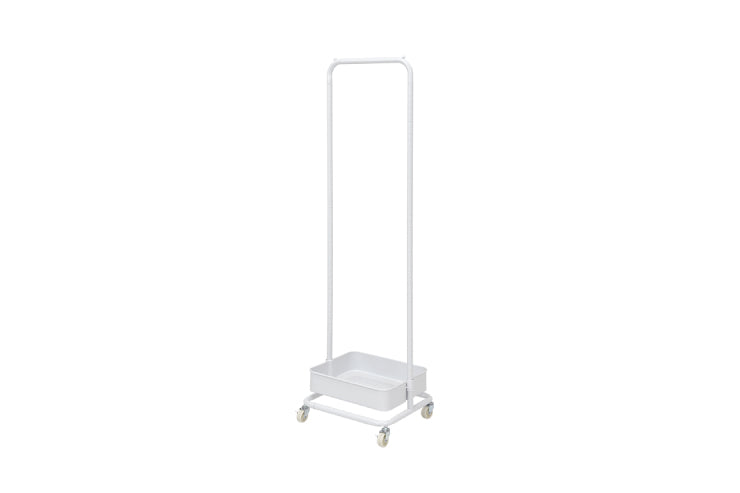 Porte-cintres KR-3368 Largeur 42 cm Profondeur 36 cm Hauteur 152 (117) cm Armoire Slim Élégant Rack Placard Cartable Rangement mural Étagère ouverte Étagère de tension Cloison Slim Wall Étagère de rangement Étagère de rangement