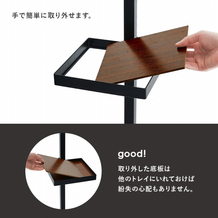 突っ張り棒&パーツ 5点セット 角型 KTR-3114 幅43cm 奥行き43cm 高さ200~265cm