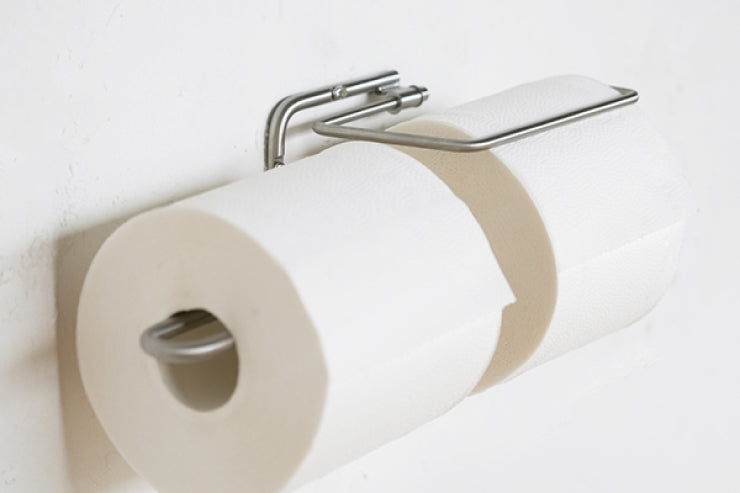 AXCIS アクシス ペーパーホルダー ren レン ステンレス L2209 L2210 1連 2連 シングル ダブル トイレットペーパーホルダーカバー SUS DIY 日曜大工 リフォーム ステンレス製 シルバー トイレ収納 スリム コンパクト ストック 高級感