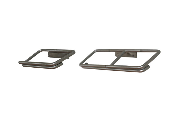 AXCIS アクシス ペーパーホルダー KT ステンレス L2222 L2223 1連 2連 シングル ダブル トイレットペーパーホルダーカバー SUS DIY 日曜大工 リフォーム ステンレス製 シルバー トイレ収納 すき間収納 省スペース スリム コンパクト ストック 高級感 新生活 シンプル 北欧