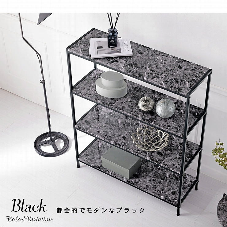 オープンラック LCC-4664 幅90cm 奥行30cm 高さ109cm