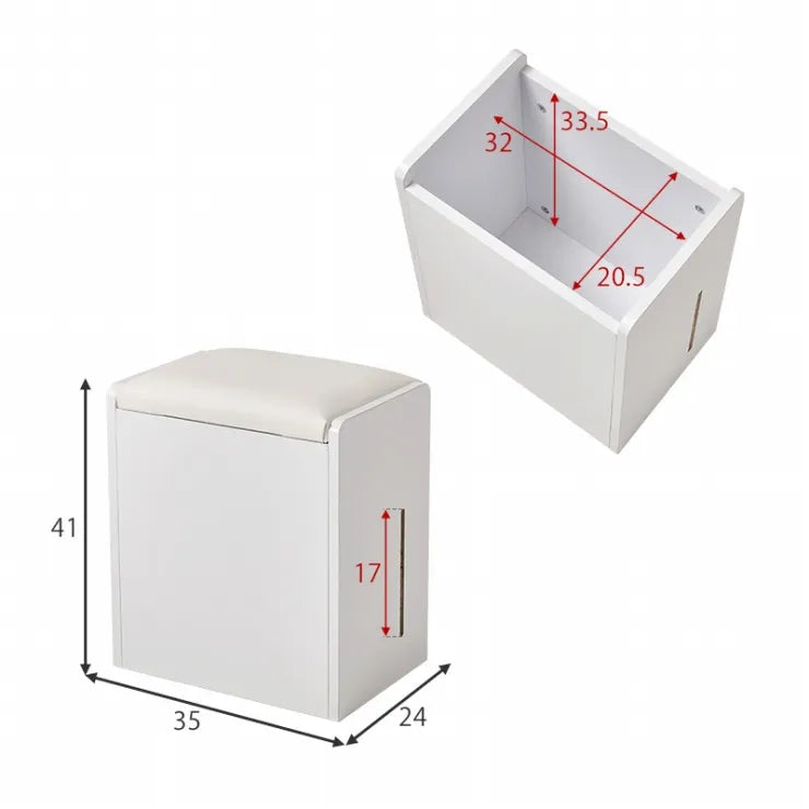 ドレッサー MD-5841 幅85cm 奥行き40cm 高さ134cm