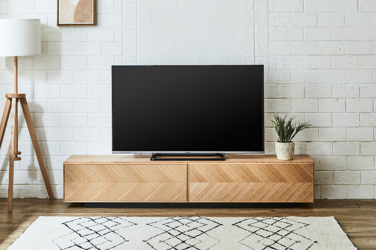 天然木 テレビボード MEIREKI 日本製 幅180cm 奥行き40cm 高さ33cm