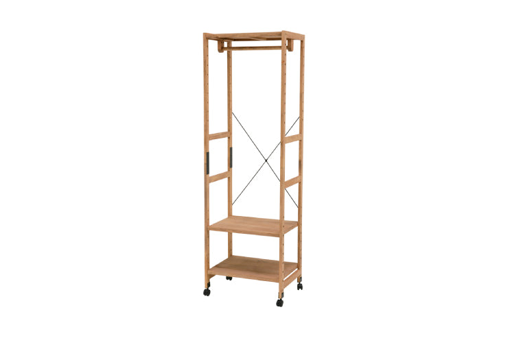 ハンガーラック ワードローブ MHR-6250 幅56cm 奥行40cm 高さ176cm