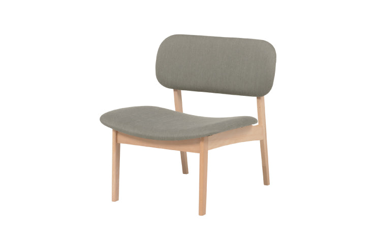 Chaises de salle à manger, lot de 2, MI-8633, largeur 62 cm, profondeur 65 cm, hauteur 70 cm, hauteur d'assise 39 cm, chaise, naturel, beige, gris, chaise, salle à manger, bois naturel, coussin, salon, canapé rétro, élégant, mignon, scandinave