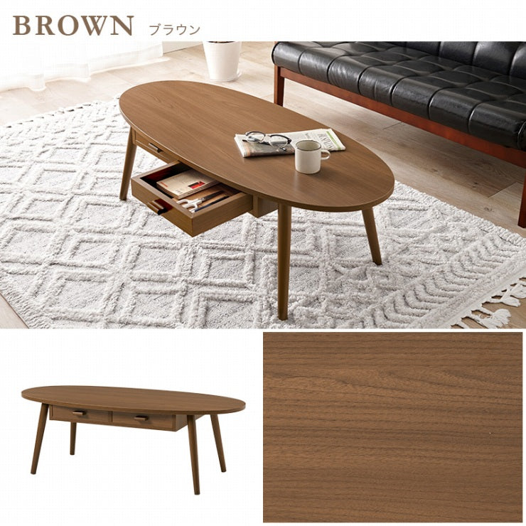 Table pliante MT-6866 Largeur 105 cm Profondeur 55 cm Hauteur 32 (7) cm Table centrale pliante Table en bois marron naturel Fer massif Table de café rétro Table en bois Moderne Scandinave Élégant Mignon Industriel