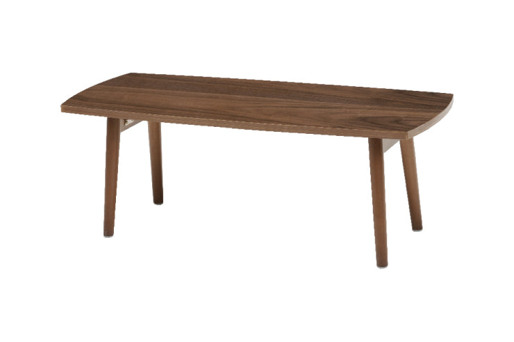 Table pliante MT-6866 Largeur 105 cm Profondeur 55 cm Hauteur 32 (7) cm Table centrale pliante Table en bois marron naturel Fer massif Table de café rétro Table en bois Moderne Scandinave Élégant Mignon Industriel