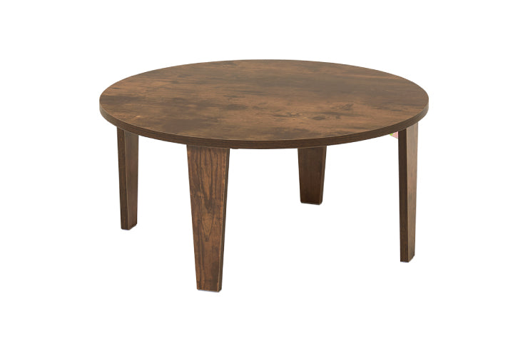 Table pliante MT-6866 Largeur 105 cm Profondeur 55 cm Hauteur 32 (7) cm Table centrale pliante Table en bois marron naturel Fer massif Table de café rétro Table en bois Moderne Scandinave Élégant Mignon Industriel