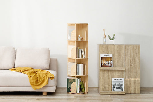 5-tier tension rack KTR-3156 Width 90cm Depth 24cm Height 187-264cm Height adjustable Rack Slim Wall storage Open rack Wall shelf Tension shelf Partition Ladder rack Slim wall Storage shelf Storage rack