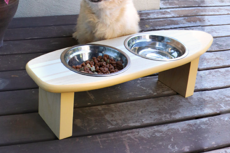 フードボウル ペットフード PETTO SURFPLATE サーフプレート 幅30cm 奥行き15cm 高さ12cm