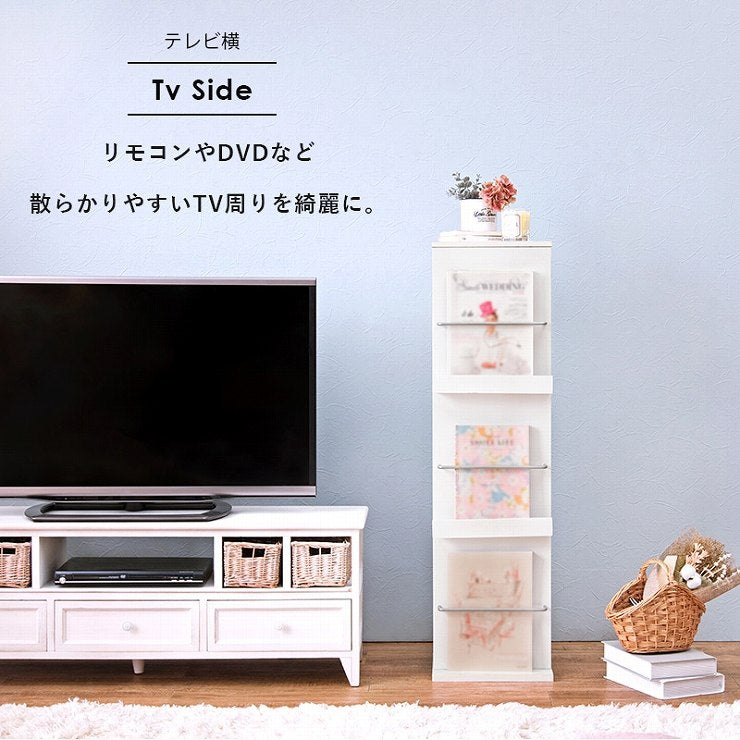 ブックスタンド RBS-1027 幅29.5cm 奥行25cm 高さ108cm
