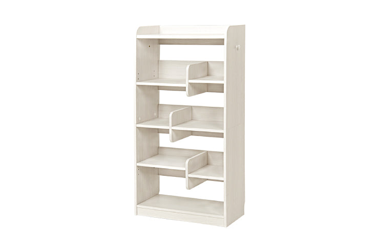 5-tier tension rack KTR-3156 Width 90cm Depth 24cm Height 187-264cm Height adjustable Rack Slim Wall storage Open rack Wall shelf Tension shelf Partition Ladder rack Slim wall Storage shelf Storage rack