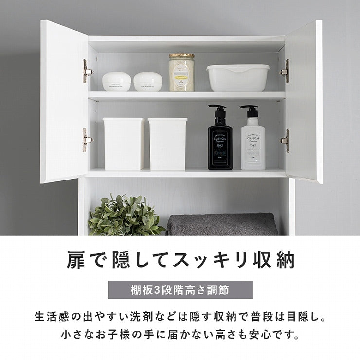 ハイタイプすき間収納 RCC-1626 幅59cm 奥行31cm 高さ180.5cm