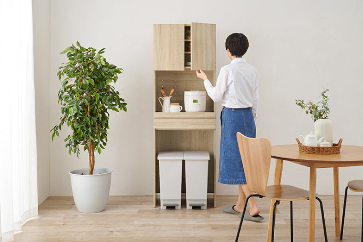 キッチンラック RCC-1630BS 幅58cm 奥行41.5cm 高さ172cm