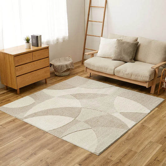 国産高機能ラグ ジャスト 幅190cm 奥行き190cm