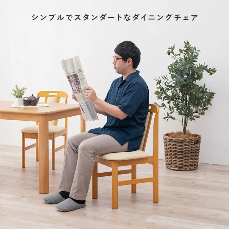 ダイニングチェア 2脚セット KC-7580 幅43cm 奥行き50cm 高さ80cm 座面高さ43cm