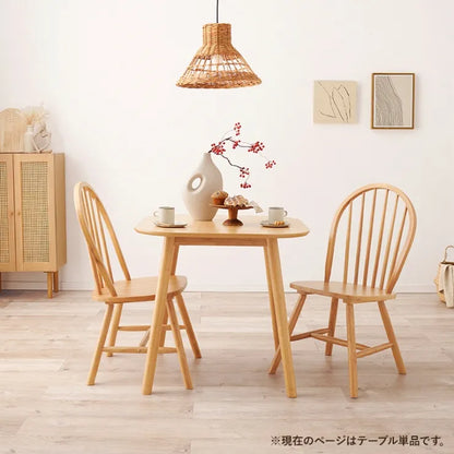 ダイニングテーブル BT-8627R 幅75cm 奥行き75cm 高さ70cm
