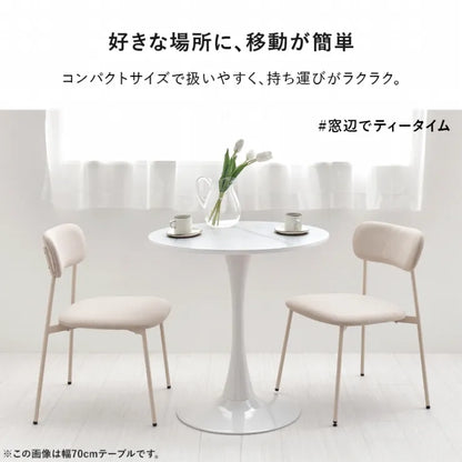 カフェテーブル BT-8657 幅60cm 奥行き60cm 高さ73cm