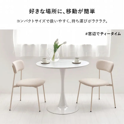 カフェテーブル BT-8659 幅80cm 奥行き80cm 高さ73cm
