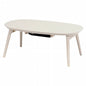 Folding leg table MT-6866 Width 105cm Depth 55cm Height 32(7)cm Folding center table Natural Brown Wooden table Solid Iron Retro Cafe table Wood table Modern Scandinavian Stylish Cute Industrial