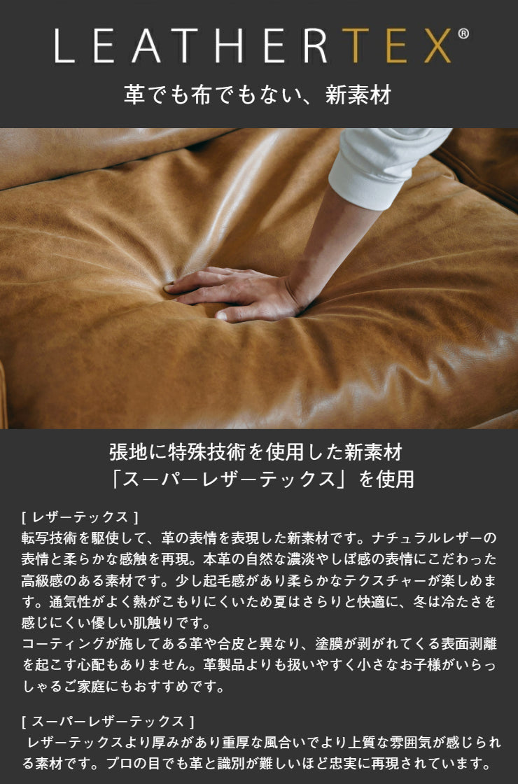 3P ソファ PLUTO 幅198cm 奥行き88cm 高さ74cm 座面高さ39cm