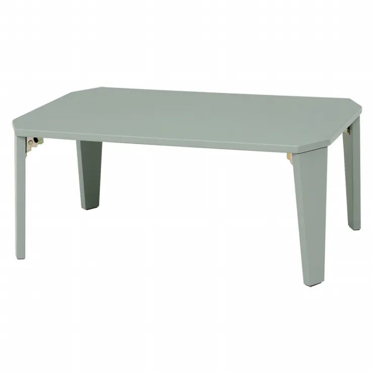 Folding leg table MT-6866 Width 105cm Depth 55cm Height 32(7)cm Folding center table Natural Brown Wooden table Solid Iron Retro Cafe table Wood table Modern Scandinavian Stylish Cute Industrial