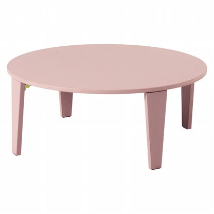 Table pliante MT-6866 Largeur 105 cm Profondeur 55 cm Hauteur 32 (7) cm Table centrale pliante Table en bois marron naturel Fer massif Table de café rétro Table en bois Moderne Scandinave Élégant Mignon Industriel