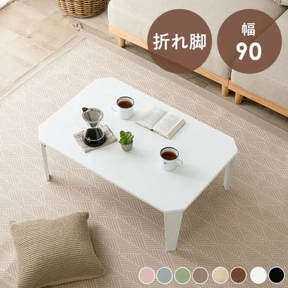 Folding leg table MT-6866 Width 105cm Depth 55cm Height 32(7)cm Folding center table Natural Brown Wooden table Solid Iron Retro Cafe table Wood table Modern Scandinavian Stylish Cute Industrial