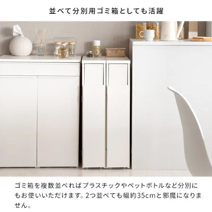 スリムダストボックス Santia サンティア DB-F170 幅17cm 奥行44.5cm 高さ80cm