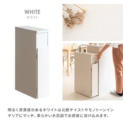 スリムダストボックス Santia サンティア DB-F170 幅17cm 奥行44.5cm 高さ80cm