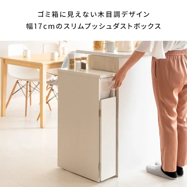 スリムダストボックス Santia サンティア DB-F170 幅17cm 奥行44.5cm 高さ80cm