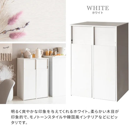 分別キャスターダストボックス Helios ヘリオス DB-F2100 幅60.5cm 奥行き43cm 高さ90cm