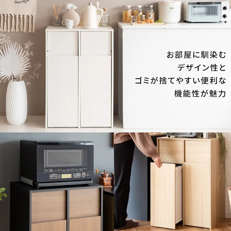 分別キャスターダストボックス Helios ヘリオス DB-F2100 幅60.5cm 奥行き43cm 高さ90cm