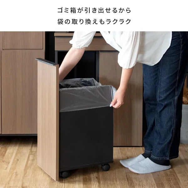分別ドロワーダストボックス NotT ノット DB-F2200 幅60cm 奥行42cm 高さ80cm