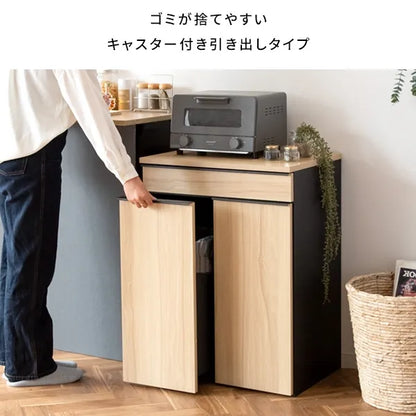 分別ドロワーダストボックス NotT ノット DB-F2200 幅60cm 奥行42cm 高さ80cm