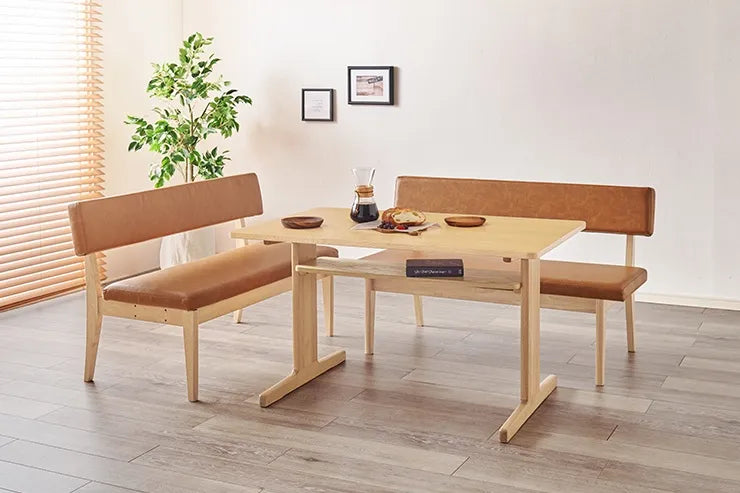 ダイニング3点セット グラース GRACE-3 幅110cm 奥行き70cm 高さ65cm