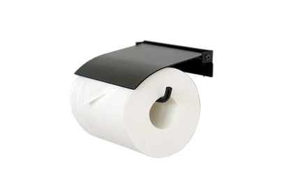 AXCIS アクシス ペーパーホルダー flap フラップ アイアン HS3047 1連 シングル トイレットペーパーホルダーカバー アイアン DIY 日曜大工 リフォーム 鉄製 ブラック トイレ収納 スリム コンパクト ストック 高級感