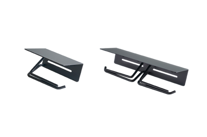 AXCIS アクシス ペーパーホルダー put プット アイアン HS3498 HS3500 1連 2連 シングル ダブル トイレットペーパーホルダーカバー 鉄製 DIY 日曜大工 リフォーム スチール ブラック トイレ収納 スリム コンパクト ストック 高級感