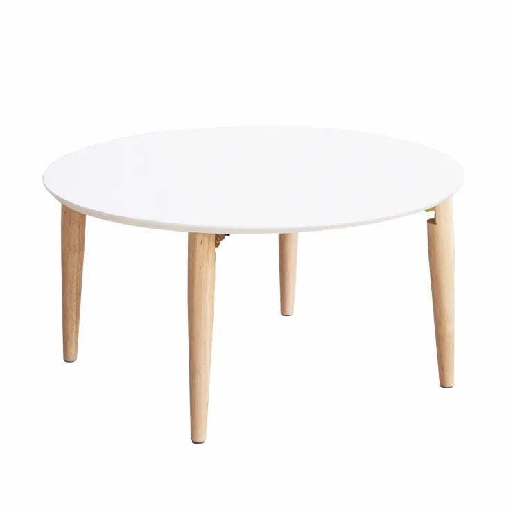 折りたたみ円形テーブル IMT-84 幅75cm 奥行75cm 高さ37cm