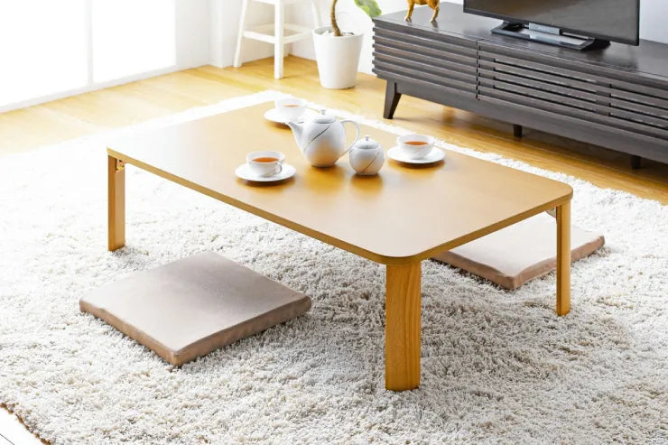 折りたたみテーブル IW-1164B 幅110cm 奥行64cm 高さ32cm