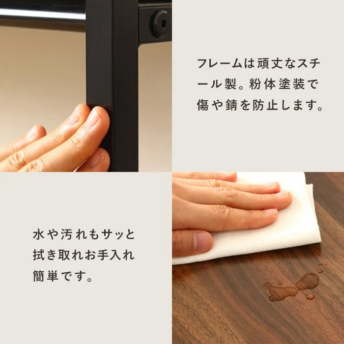 デスク IW-1250 幅120cm 奥行き49.5cm 高さ72.5cm