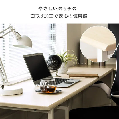 シンプルデスク IW-17180 幅180cm 奥行き45cm 高さ72cm